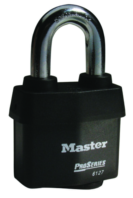 Hi-Vis Aluminum Padlock - 2-5/8'' Body Width; Keyed: Different; - Sun Tool & Supply