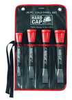 4 Piece Hardcap Cold Chisel Set - Sun Tool & Supply