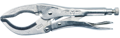 Large Jaw Locking Pliers -- #12LC Plain Grip 0 to 3-1/8'' Capacity 12'' Long - Sun Tool & Supply