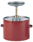 #P702; 2 Quart Capacity - Safety Plunger Can - Sun Tool & Supply