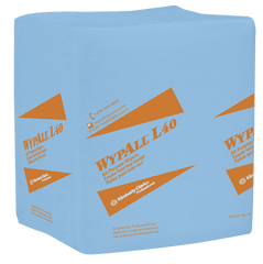 12.5 x 14.4'' - Package of 672 - WypAll L40 1/4 Fold - Sun Tool & Supply