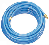 #TP6M100 - 3/8 ID x 100 Feet - Light Blue Thermoplastic - No Fitting(s) - Air Hose - Sun Tool & Supply