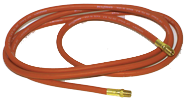 #4625 - 3/8'' ID x 25 Feet - 2 Male Fitting(s) - Air Hose with Fittings - Sun Tool & Supply