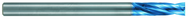 5.6mm Dia. X 110mm OAL 10XD-Carbide Drill-Flat Point -Aqua EX Coated - Sun Tool & Supply