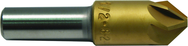 5/8 HSS 6 Flute Countersink 82 Deg TiN Coated - Sun Tool & Supply