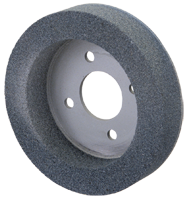 6 x 1 x 4" - Silicon Carbide (GC) / 80I Type 2 - Tool & Cutter Grinding Wheel - Sun Tool & Supply