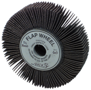 6 x 2 x 1" - 80 Grit - Unmounted Flap Wheel - Sun Tool & Supply