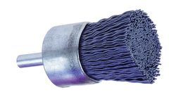 1'' Diameter - Nylon Abrasive End Brush - Sun Tool & Supply