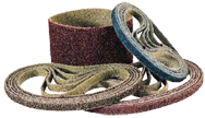 2-1/2 x 60" - Medium - Maroon Surface Conditioning Belt With Low Stretch Backing - Sun Tool & Supply