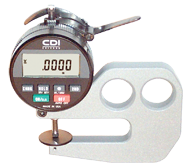 #DG10-10 - 0 - .050'' Range - .0005" Resolution - 2'' Throat Depth - Electronic Thickness Gage - Sun Tool & Supply