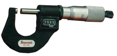 #T216XRL-1 - 0 - 1'' Measuring Range - .0001 Graduation - Ratchet Thimble - Carbide Face - Digital Outside Micrometer - Sun Tool & Supply