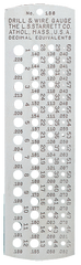 #186 - Number 1 to 60 - Drill Gage - Sun Tool & Supply