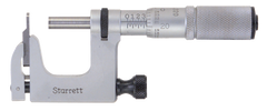 #220XFL-1 - 0 - 1'' Measuring Range - .001 Graduation - Friction Thimble - Carbide Face - Multi Anvil Micrometer - Sun Tool & Supply