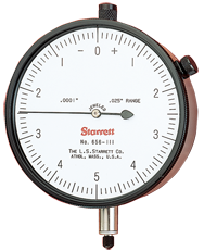 #656-441J - 1" Total Range - 0-100 Dial Reading - AGD 4 Dial Indicator - Sun Tool & Supply