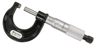 #T436.1XRL-2   1 - 2'' Measuring Range - .001 Graduation - Ratchet Thimble - Carbide Face - Outside Micrometer - Sun Tool & Supply