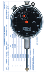 1 Total Range - 0-100 Dial Reading - AGD 2 Dial Indicator - Sun Tool & Supply