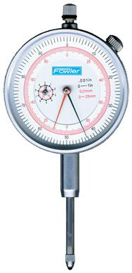 #52-520-129 1" White Face Dial Indicator - Sun Tool & Supply