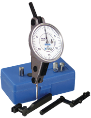 .060 Range - .0005 Graduation - Horizontal Dial Test Indicator w/ Accessories - Sun Tool & Supply