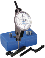 .060 Range - .0005 Graduation - Horizontal Dial Test Indicator w/ Accessories - Sun Tool & Supply