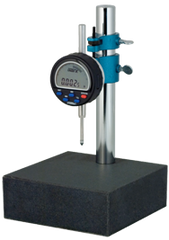 Kit Contains: Granite Base with .0005/.01mm Electronic Indicator - Granite Stand with Indi-X Blue Electronic Indicator - Sun Tool & Supply