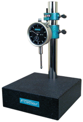 Kit Contains: Granite Base & 1" Travel Indicator; .001" Graduation; 0-100 Reading - Granite Stand with Dial Indicator - Sun Tool & Supply