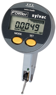 .080 Range - .00005/.001mm Graduation - Horizontal Electronic Quadral Test Indicator - Sun Tool & Supply