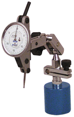 Kit Contains: .060" Range X-Test Indicator; 2 Dovetail Stems; Dovetail Holder; Magnet Base In Case - X-Test Horizontal Test Indicator & Magnetic Base - Sun Tool & Supply