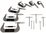 Kit Contains: 0-6" Micrometer Set With Ratchet Stop And Spindle Lock; 0-6" Telescoping Gage Set - Micrometer Set & Telescoping Gage Set - Sun Tool & Supply