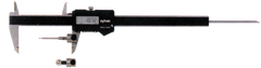 2" Overall Length - .062 Shaft Diameter - Jaw Clamp-On Attachment for Calipers - Sun Tool & Supply