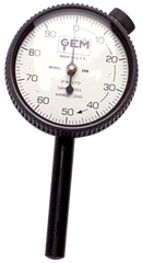 .200 Total Range - 0-100 Dial Reading - Back Plunger Dial Indicator - Sun Tool & Supply