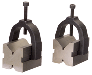 #VB2 - 1-1/4 x 1-1/4 x 1-5/8'' - V-Block & Clamp Set - Sun Tool & Supply