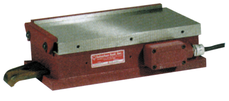 Electromagnetic Chuck with Transverse Poles - #EMCB824T; 8'' x 24'' - Sun Tool & Supply