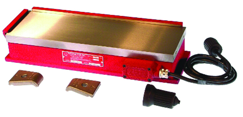 Electromagnetic Chuck with Transverse Poles - #EMCB1230T; 12'' x 30'' - Sun Tool & Supply