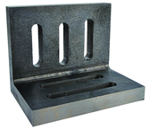 4-1/2 x 3-1/2 x 3" - Machined Open End Slotted Angle Plate - Sun Tool & Supply