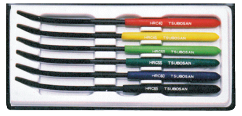 #FHC6 Hardness Testing Files-6 Piece Set - Hardness Tester Accessory - Sun Tool & Supply