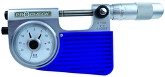 Indicating Micrometer - 0-1" Range - .00005" Graduation - Sun Tool & Supply