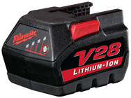 #48-11-2830 - 28V - Fits: Milwaukee 072424 - Battery Pack - Sun Tool & Supply