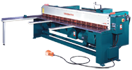 Sheet Metal Shear-with Package F - #LM1214-F; 14 Gauge Capacity (Mild Steel); 7.5HP Motor - Sun Tool & Supply