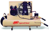 8 Gallon / Horizontal Tank; 5-1/2HP Gas Engine Air Compressor #SS3J5 5GH-WB - Sun Tool & Supply