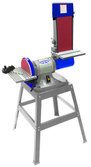 6" x 48" Belt and 9" Disc Combination Sander 1HP 115/230V 1PH; Open Stand; Miter Gauge - Sun Tool & Supply