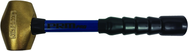 PRM Pro 2 lb. Brass Hammer with 12" Fiberglass Handle - Sun Tool & Supply