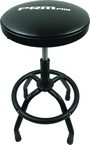 Shop Stool Heavy Duty- Air Adjustable with Round Foot Rest - Black - Sun Tool & Supply