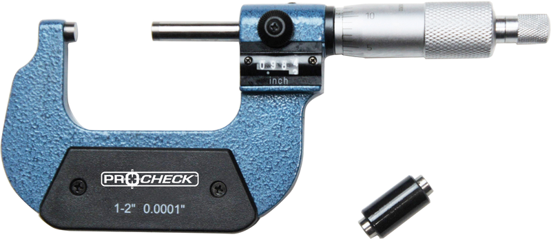 1 - 2" .0001" Graduation Mechanical Digital Outside Micrometer - Sun Tool & Supply