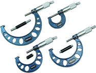 0-4" .0001" Outside Micrometer Set - Sun Tool & Supply