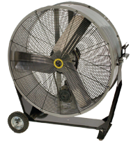 36" Portable Tilting Mancooler Fan 1/2 HP - Sun Tool & Supply