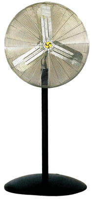 24" Adjustable Pedestal Commercial Fan - Sun Tool & Supply