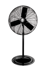 24" Oscillating Pedestal (90° oscillation); 3-speed; 1/4 HP; 120V - Sun Tool & Supply