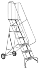 Model 6500; 12 Steps; 30 x 92'' Base Size - Roll-N-Fold Ladder - Sun Tool & Supply