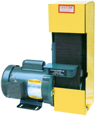 Belt Sander-with Dust Collector & Stand - #S4SV; 4 x 36'' Belt; 1/2HP; 1PH Motor - Sun Tool & Supply