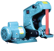 Belt Grinder - #482MC100A; 2 x 48'' Belt; 1HP; 1PH; 230V Motor - Sun Tool & Supply